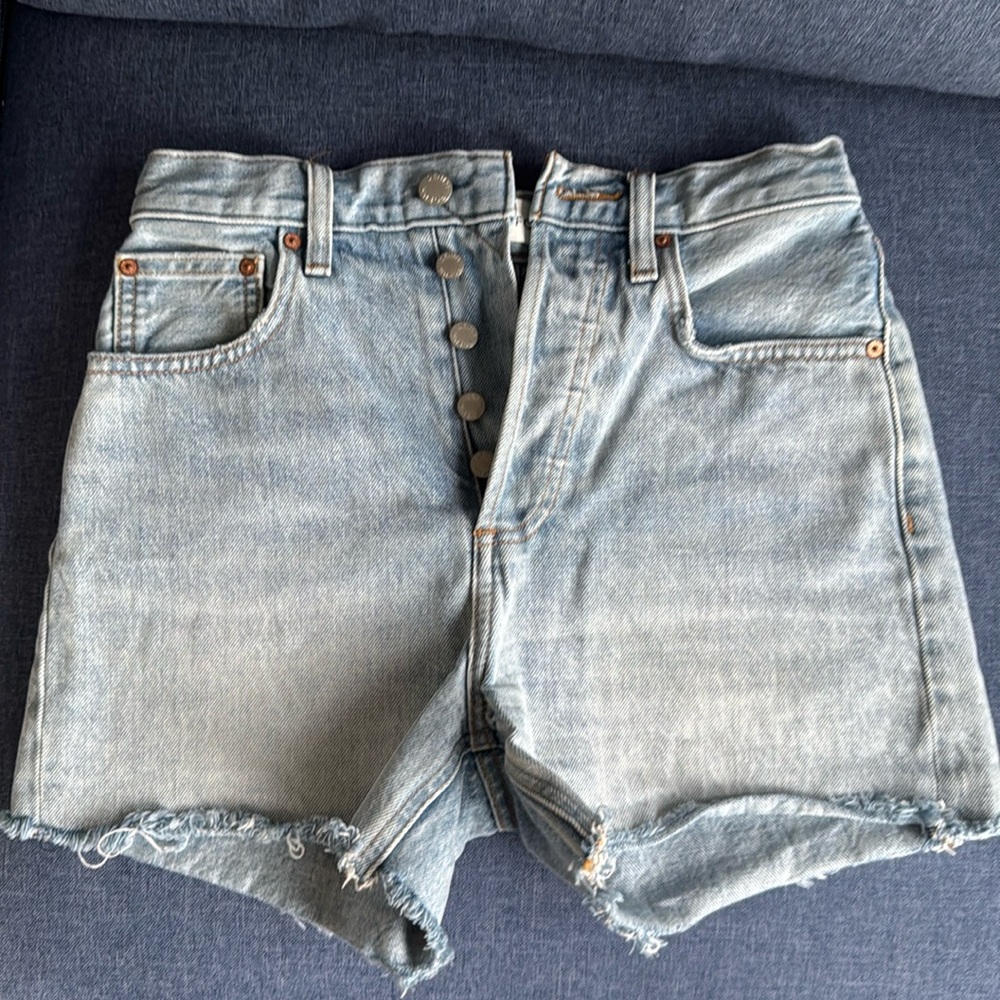 Denim Forum Aritzia Button-Fly Women's Shorts size 23